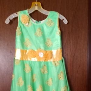 Mint Green Girls Tulle and Sparkle Formal Easter Dress, Sarrah size 30 (9/10)